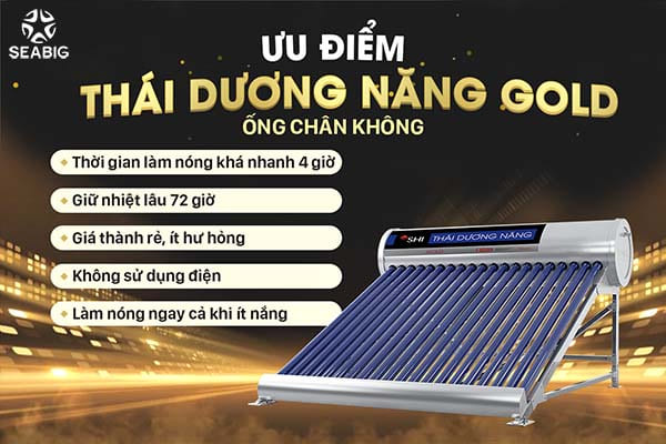 Ưu điểm thái dương năng Gold