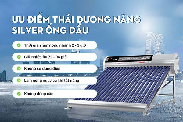 Ưu điểm thái dương năng silver