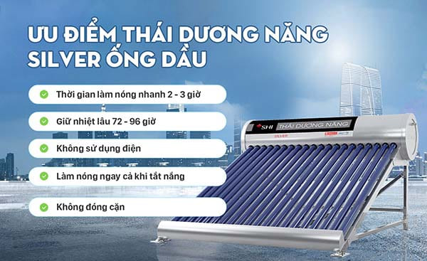 Ưu điểm của thái dương năng silver